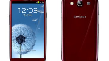 Samsung Galaxy S III Garnet Red