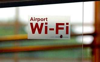 Wi-Fi en un aeropuerto