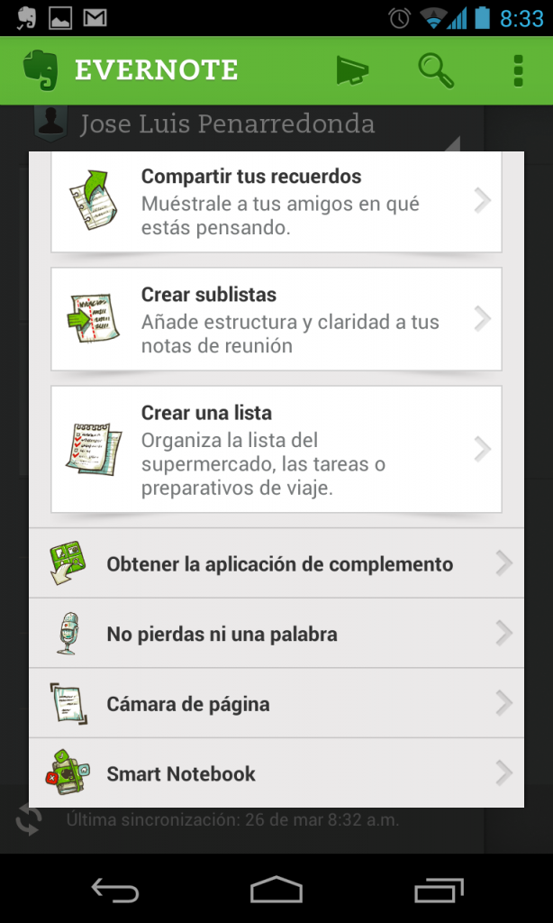 download the last version for android EverNote 10.58.8.4175