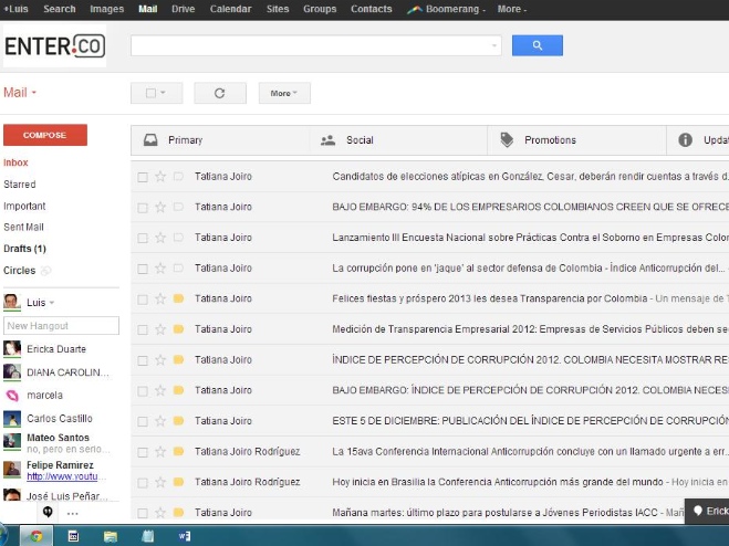 Ya Está Al Aire El Nuevo Diseño De Gmail • Enterco