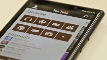 YouTube en Windows Phone