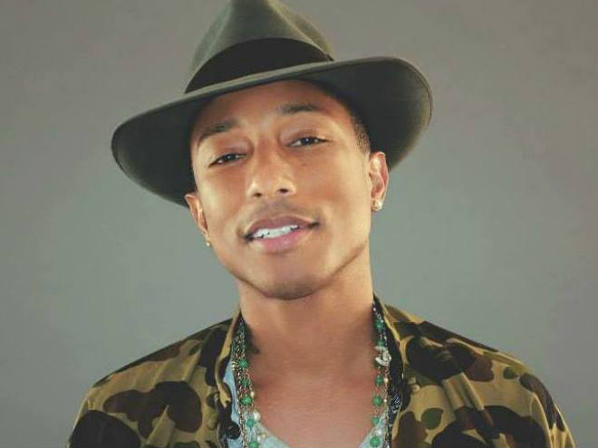 Pharrell Williams, uno de los ganadores de la noche. 