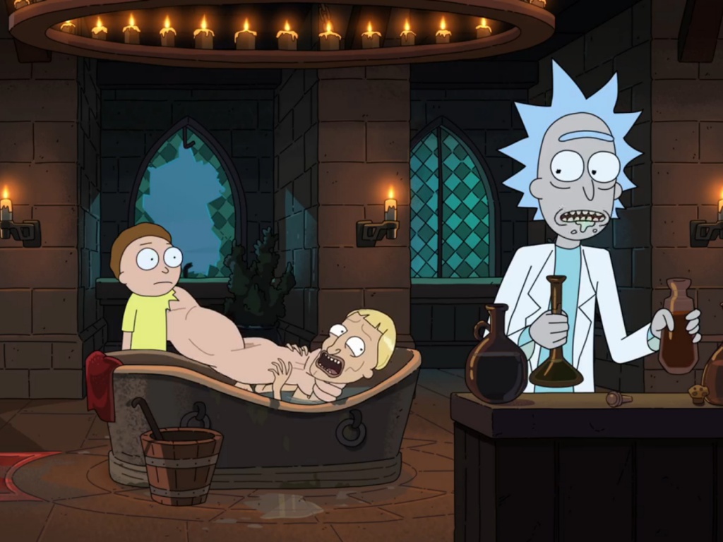Por qué tardó tanto la renovación de Rick and Morty? - La Tercera