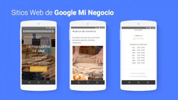 Google mi negocio sitio web pymes