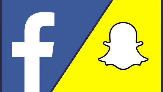 Snapchat Facebook