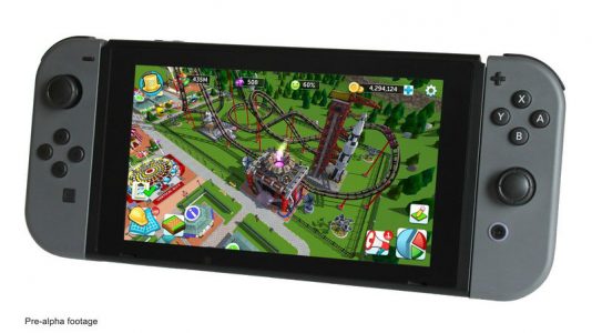 Atari Rollercoaster Tycoon Switch