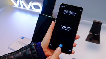 Vivo lector de huellas debajo de la pantalla