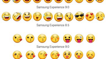 Samsung Experience 9.0 emoji