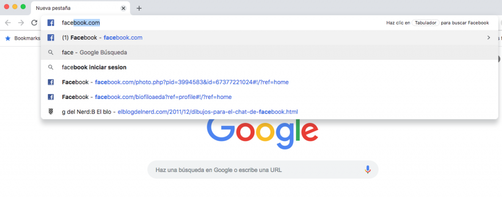 cabina Semejanza cada Este truco de Chrome te ayudará a hacer búsquedas más rápidas • ENTER.CO