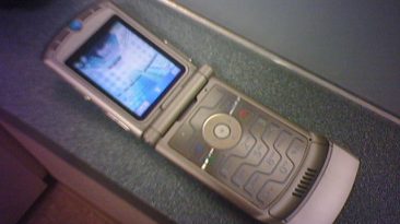 Motorola smartphone plegable razr