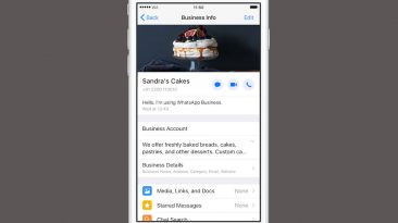 WhatsApp Business para iPhone