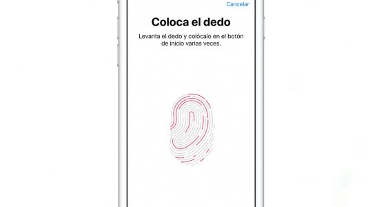 Touch ID debajo de la pantalla