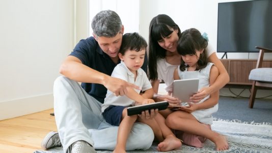 Padres vida digital sus hijos