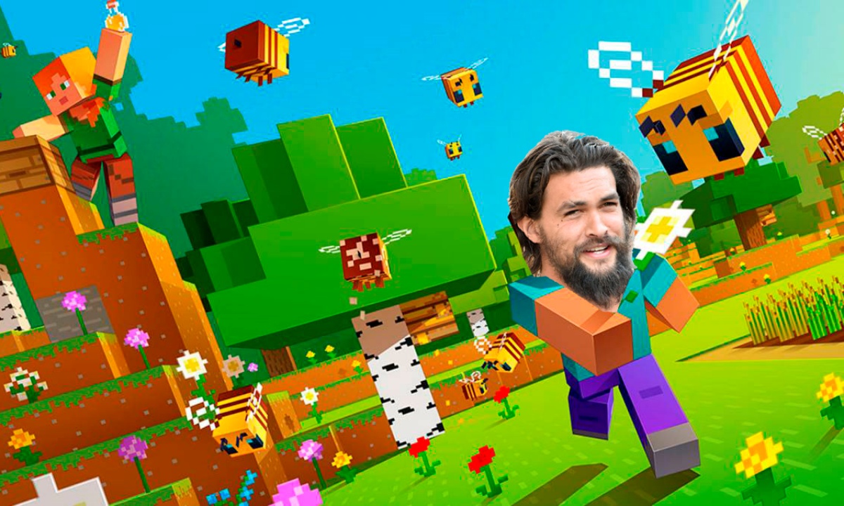 Jason Momoa interpretaría a Steve en la película de Minecraft • ENTER.CO