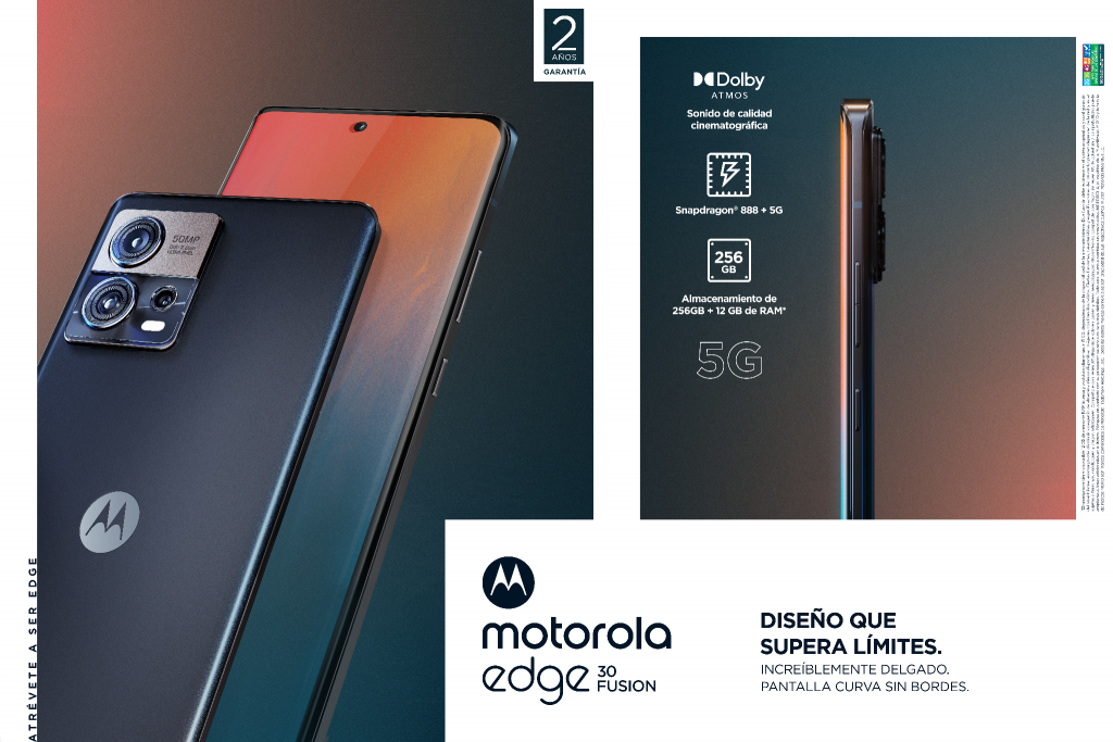 Motorola Edge 30 Ultra : Caracteristicas y especificaciones