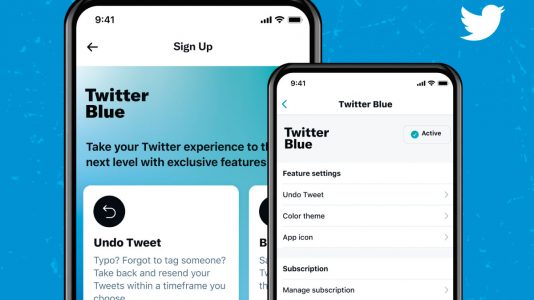 Twitter Blue-