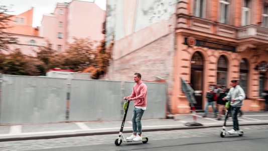 Patinetas eléctricas.