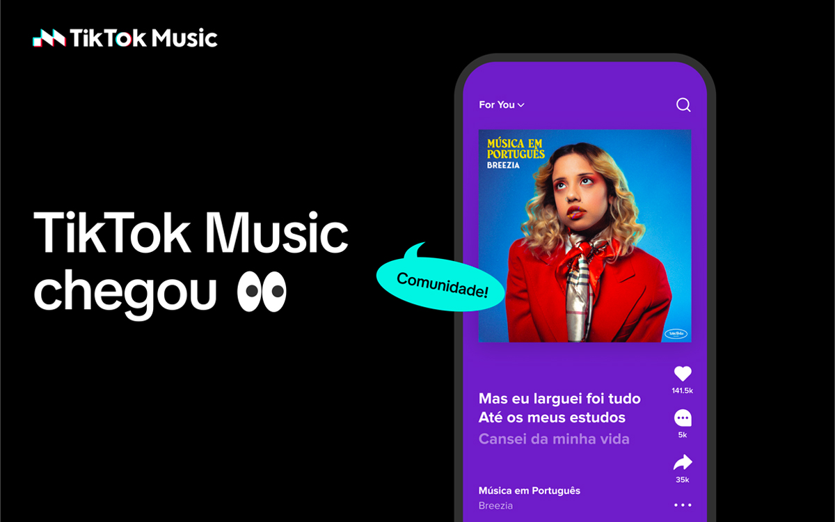 TikTok Launches TikTok Music To Compete With Apple Music And Spotify ...