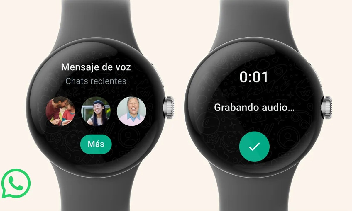 WhatsApp tendrá funciones plenas en Wear OS •