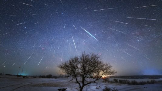 lluvia de meteoros