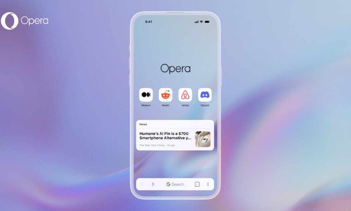 Así es el navegador Opera One ya disponible en iPhone y iPad