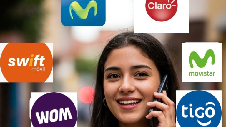 OPERADORES CLARO, MOVISTAR, TIGO, WOM