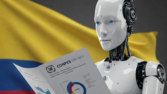 conpes ia colombia robot